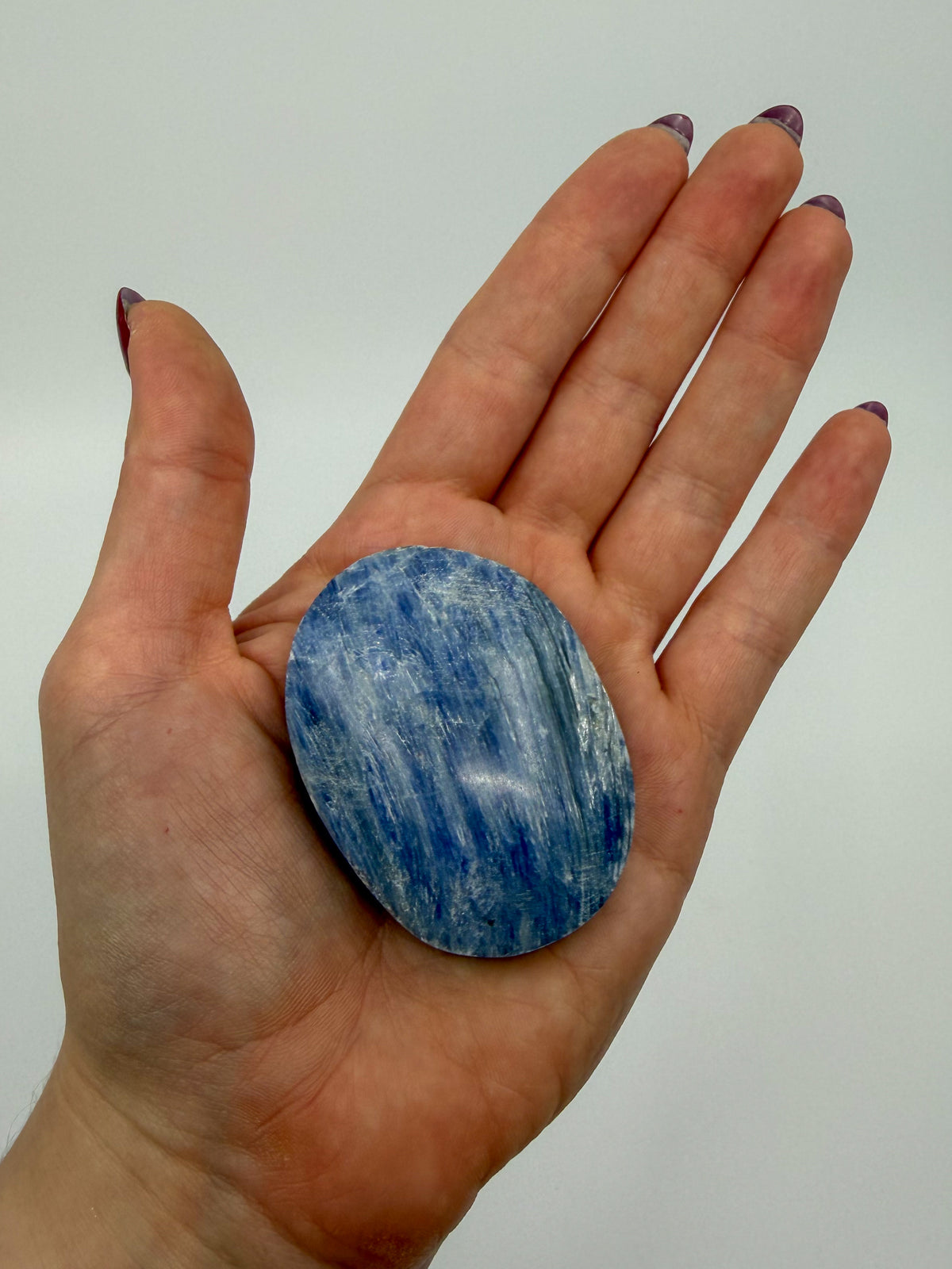 Blue Kyanite Palm