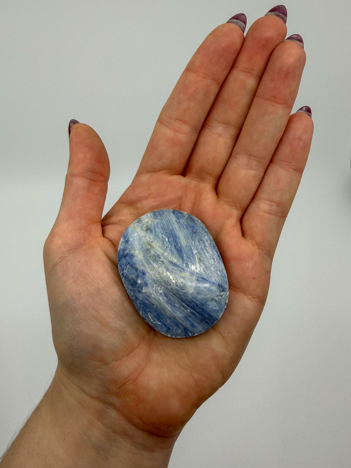 Blue Kyanite Palm