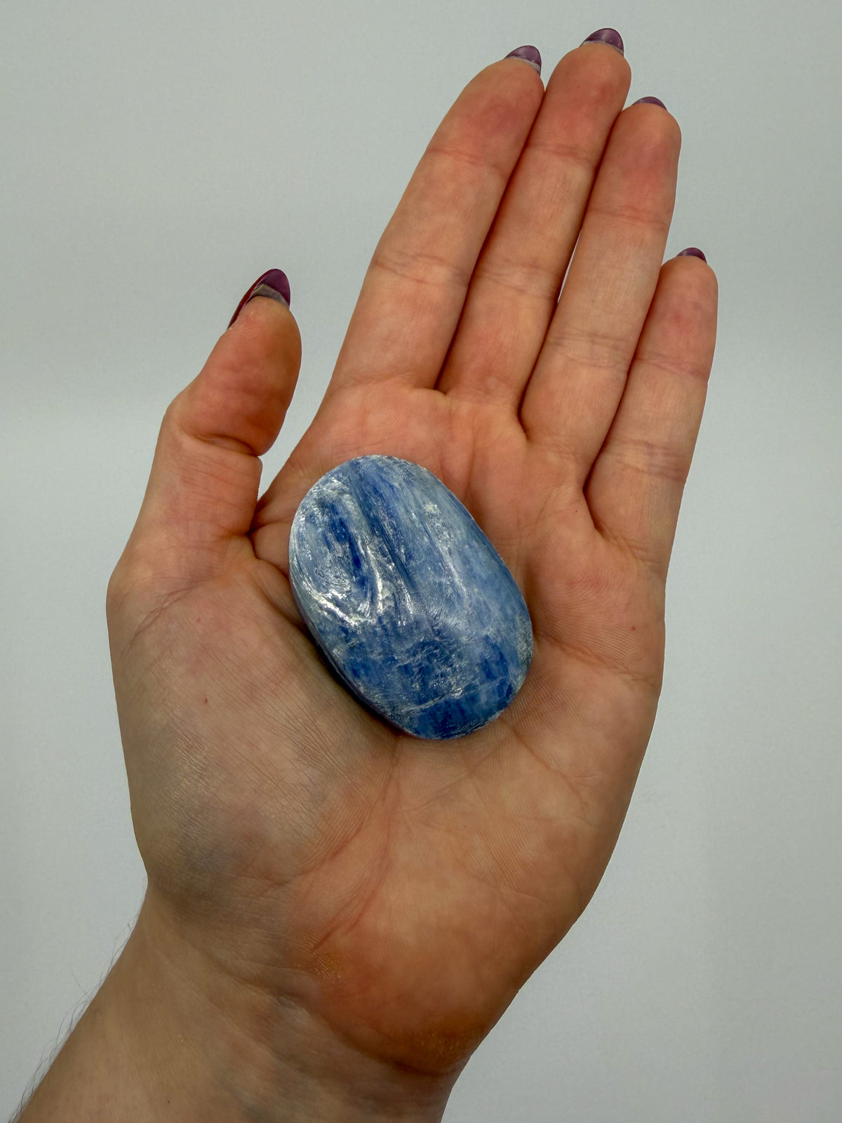 Blue Kyanite Palm