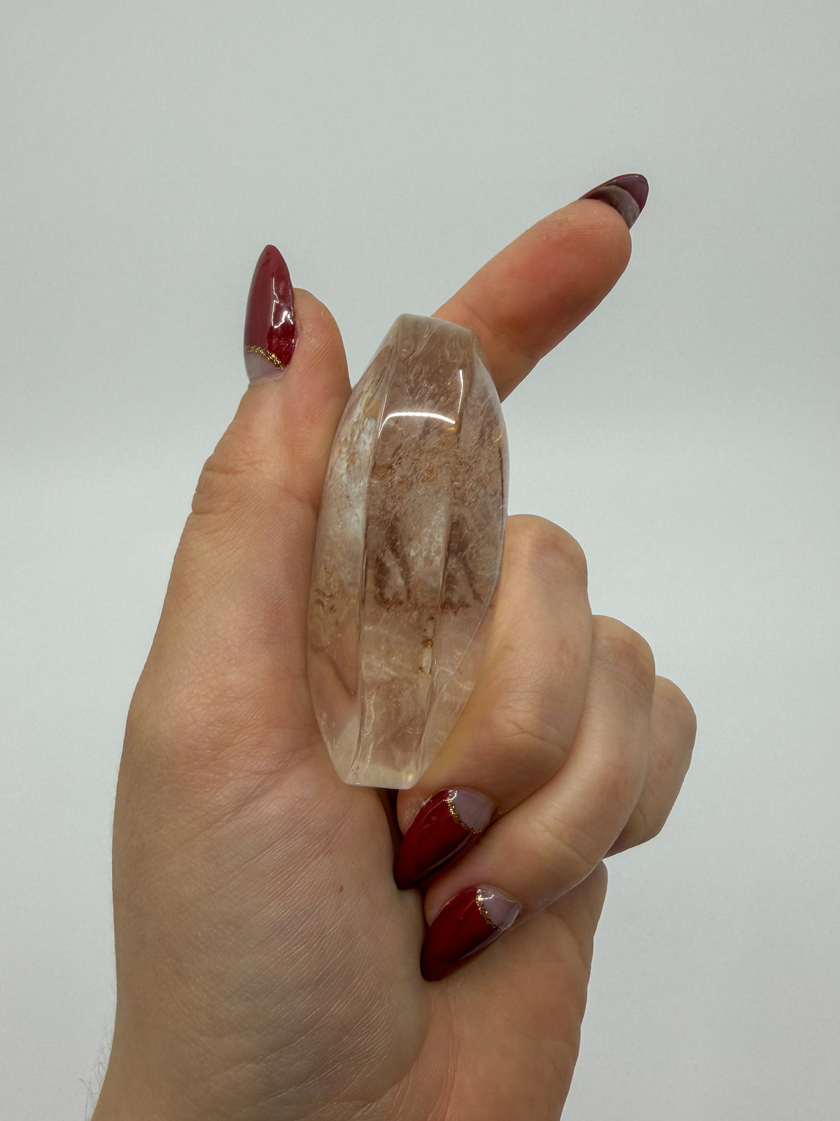 HQ Clear Quartz Palm