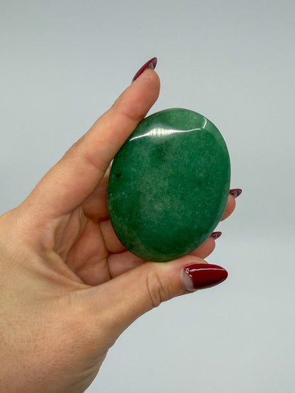 Green Aventurine Large Palm