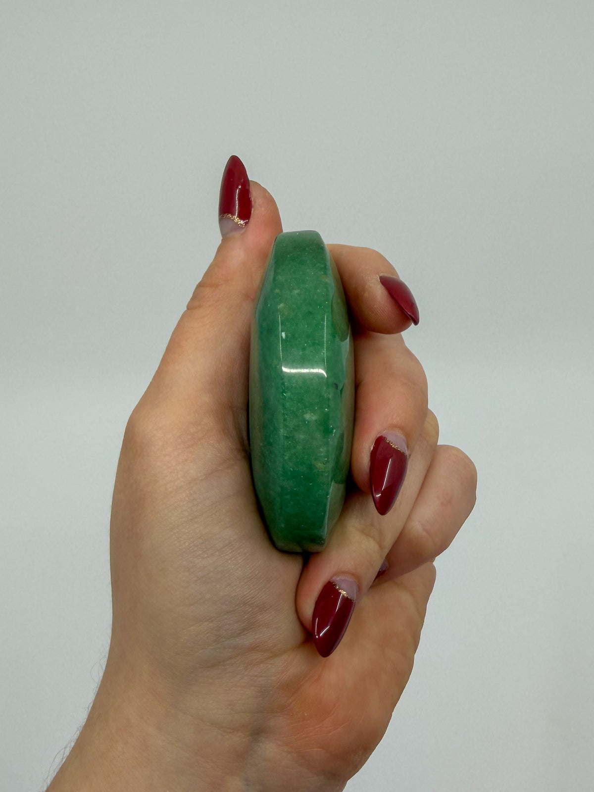 Green Aventurine Large Palm
