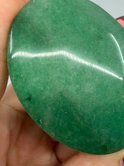 Green Aventurine Large Palm