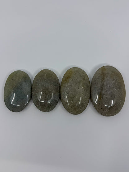 Sage Aventurine Palm with Mica -CHOOSE YOUR OWN-