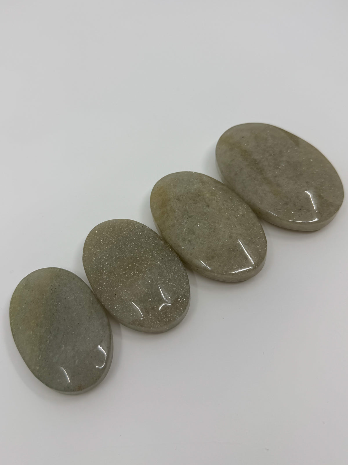Sage Aventurine Palm with Mica -CHOOSE YOUR OWN-