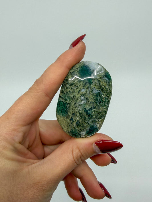 Moss Agate Palm -EXACT PIECE-