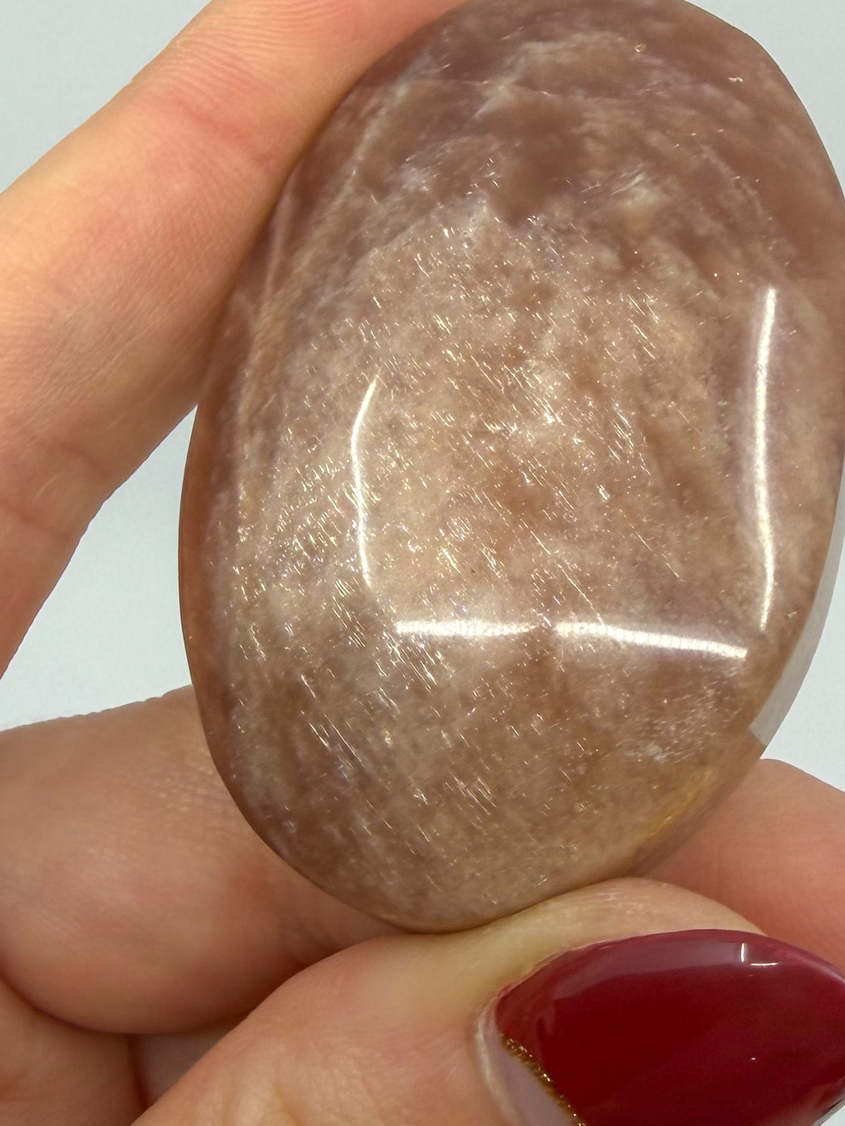 Peach Moonstone Palm