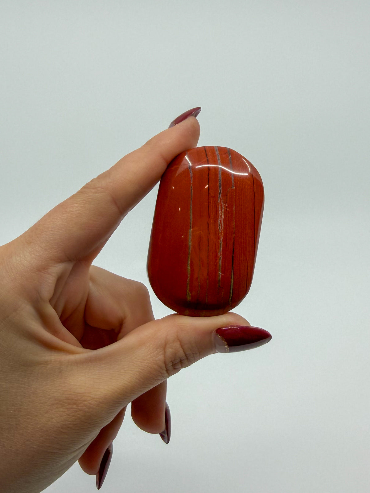 Red Jasper Palm -CHOOSE YOUR OWN-