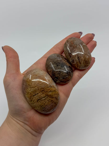 Thousand Layer Quartz Palm (smooth)  -CHOOSE YOUR OWN-