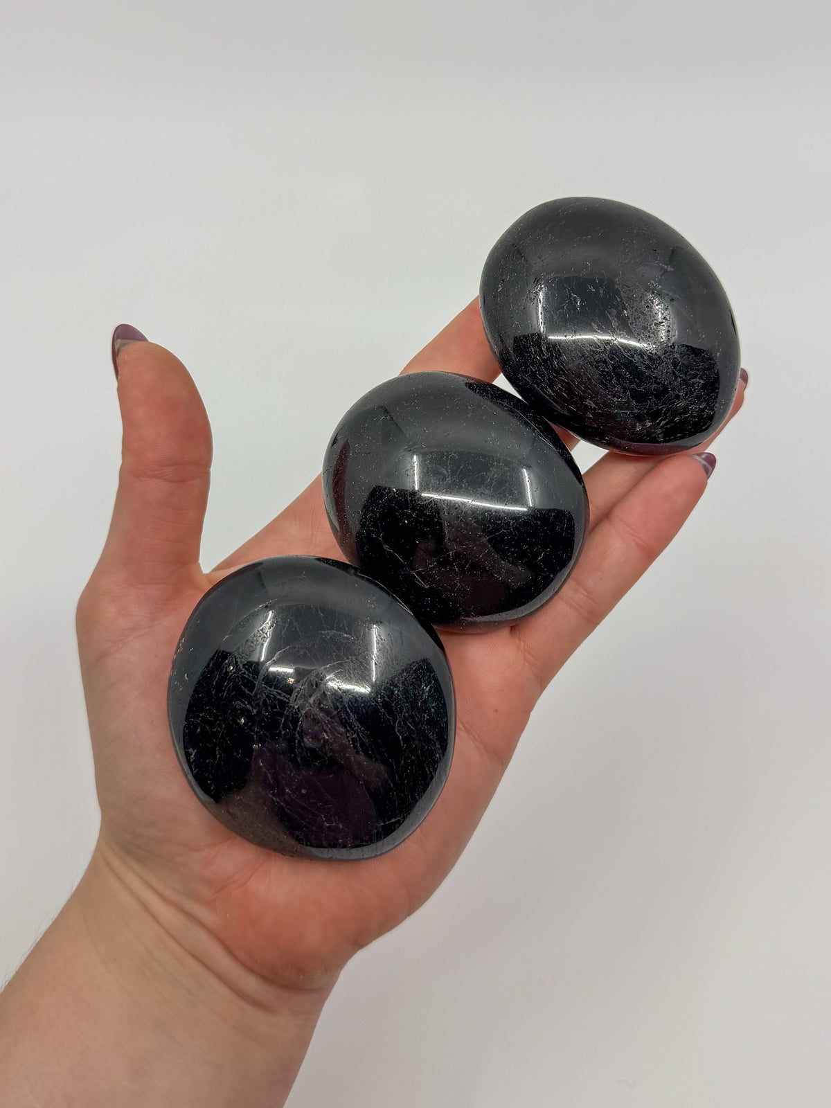 Chunky Black Tourmaline Palm