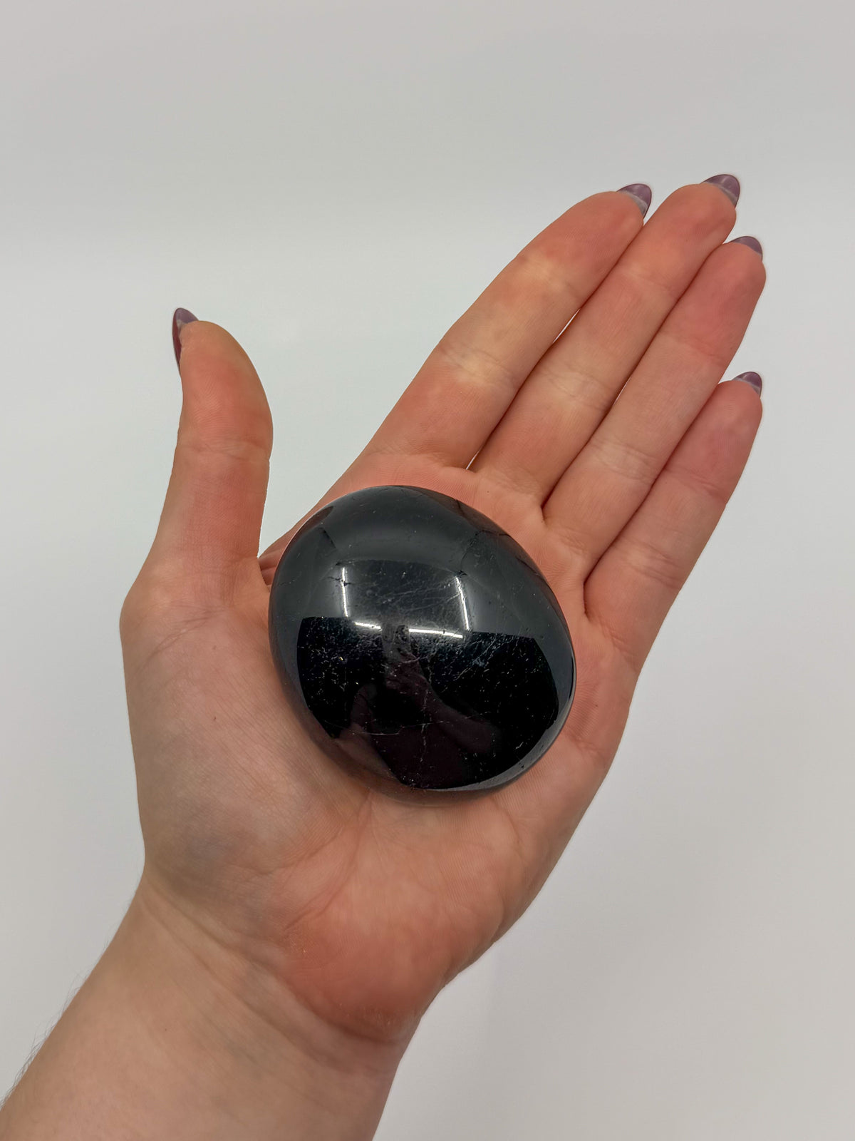 Chunky Black Tourmaline Palm