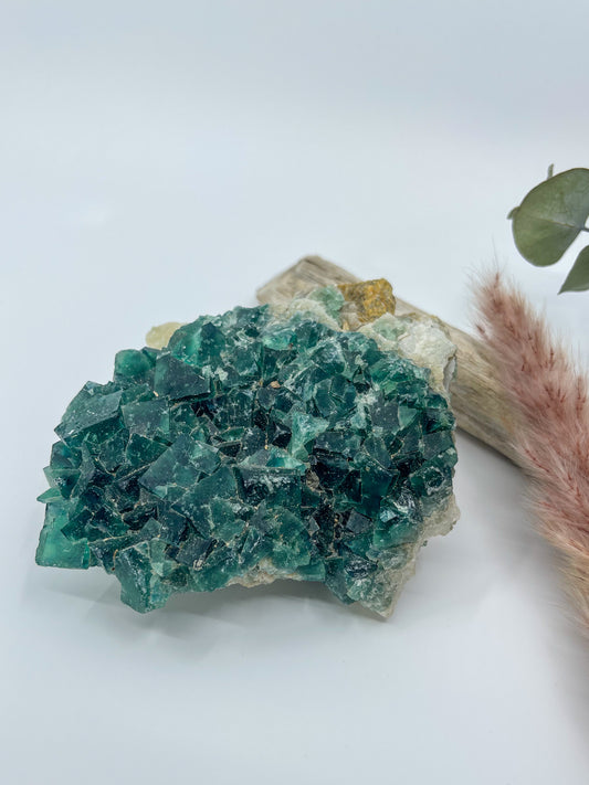 Cubic Green Fluorite • Madagascar
