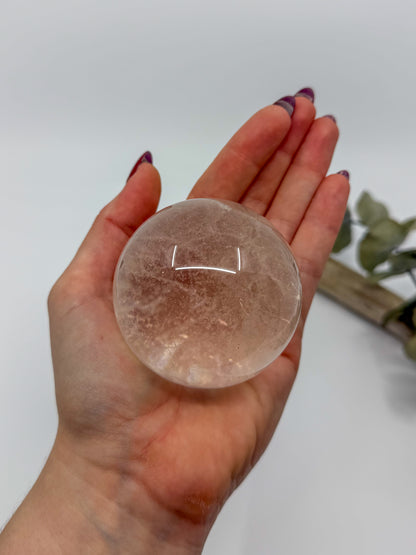 Large Clear Quartz Sphere -EXACT PIECE-