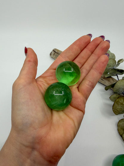 HQ Apple Fluorite Small Sphere