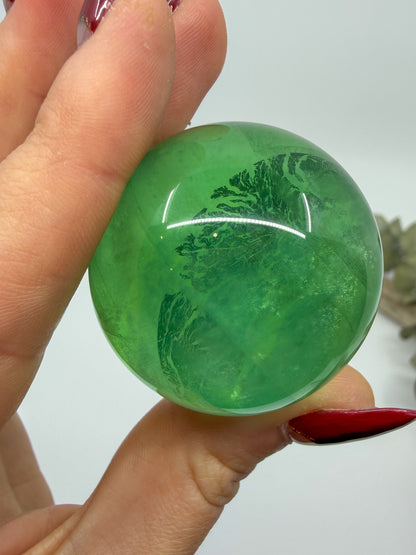 HQ Apple Fluorite Small Sphere