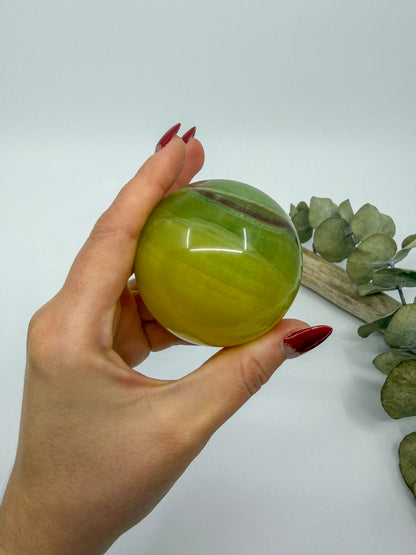 Large Mango Fluorite Sphere -CHOOSE YOUR OWN-