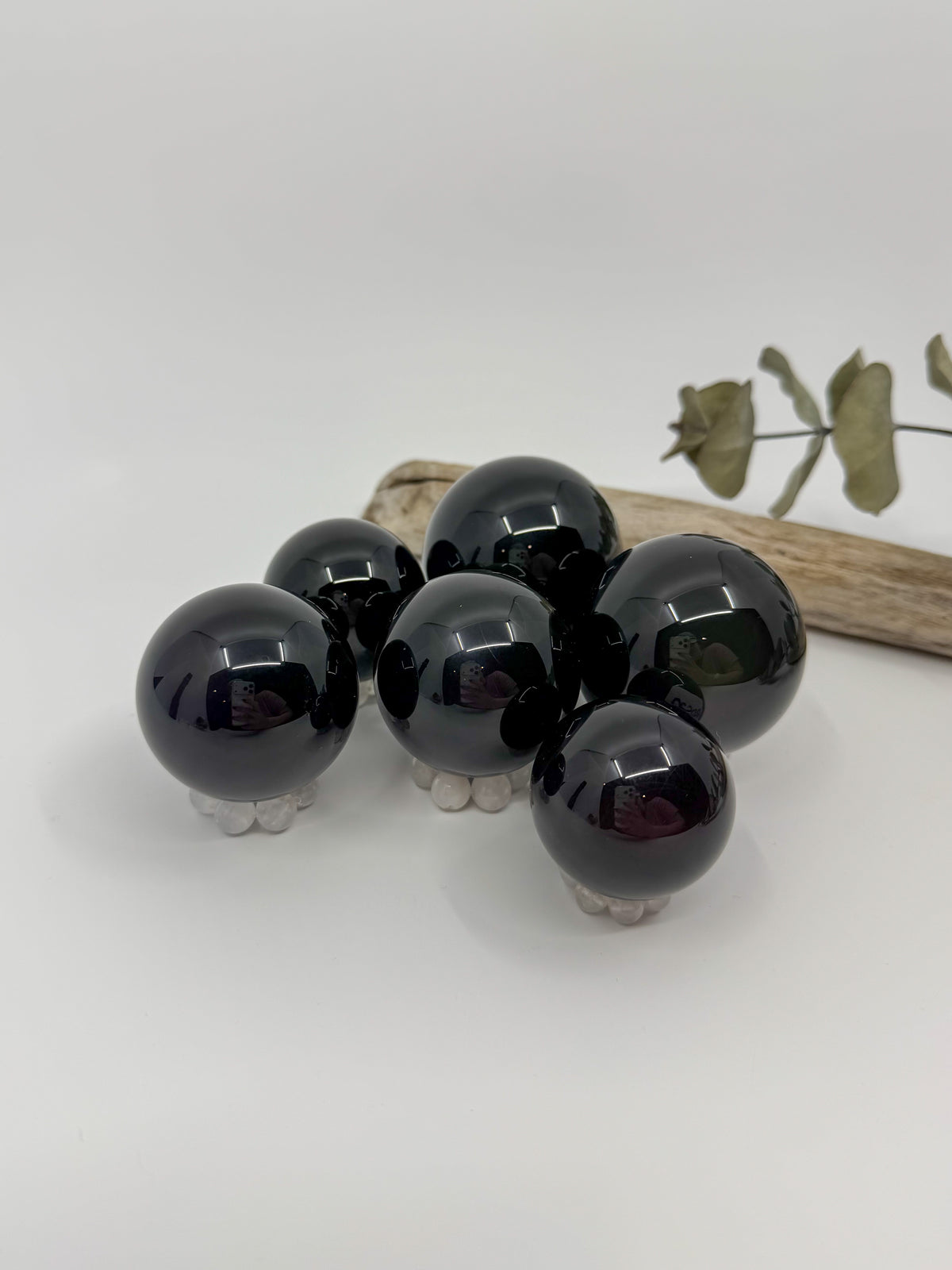 Rainbow Sheen Obsidian Sphere
