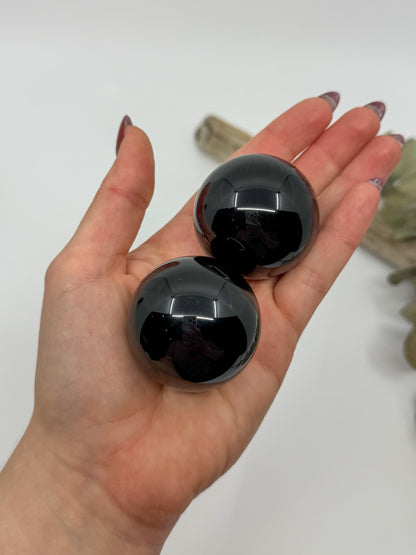Rainbow Sheen Obsidian Sphere