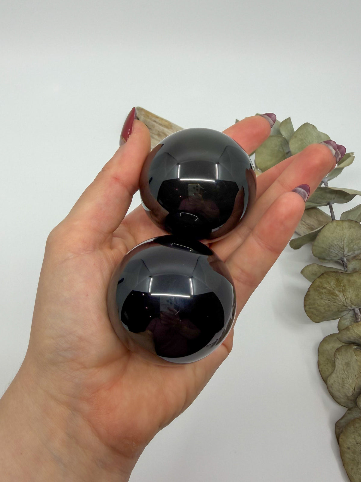 Rainbow Sheen Obsidian Sphere