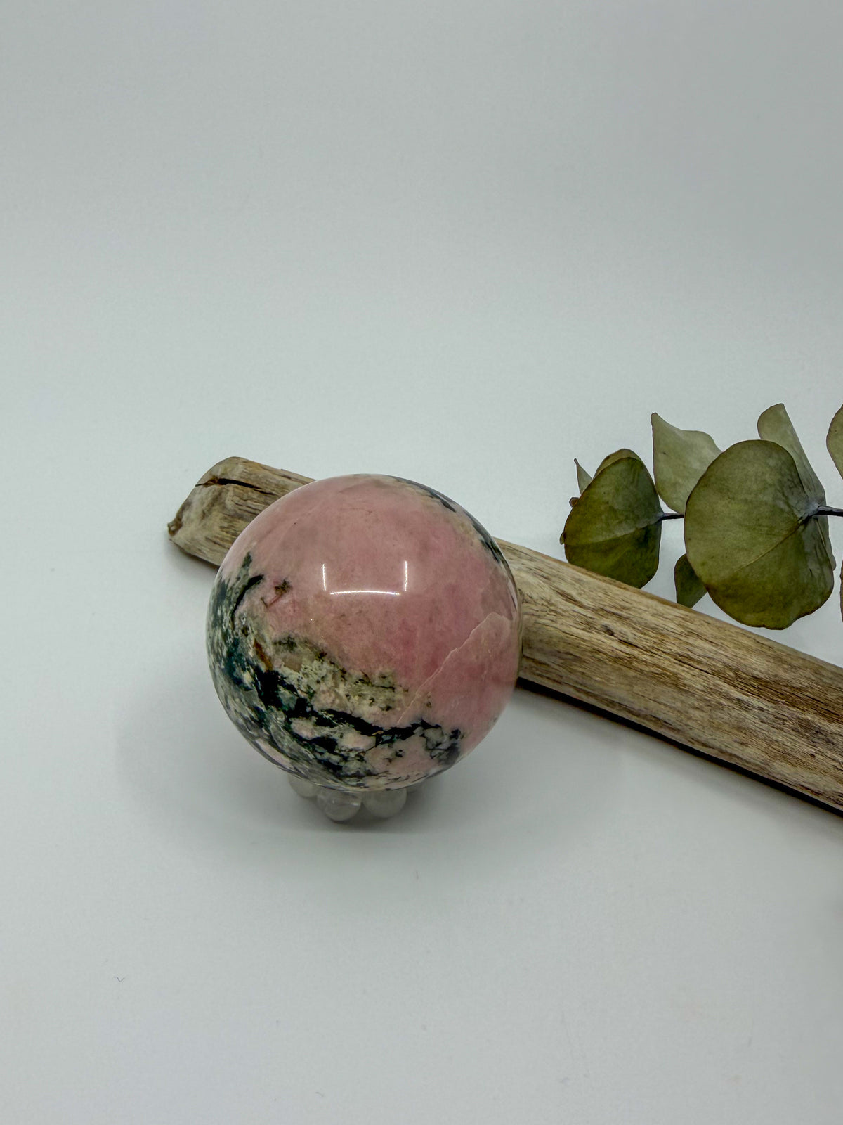 Thulite with Epidote Sphere
