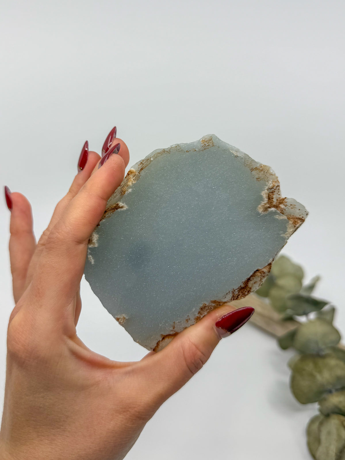 Matte Sparkly Angelite Slab -CHOOSE YOUR OWN-