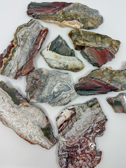 Mexican Lace Agate Slab