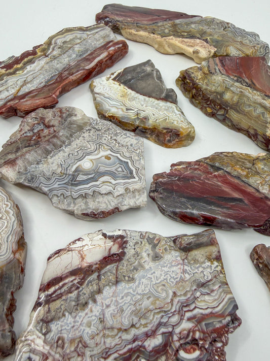 Mexican Lace Agate Slab