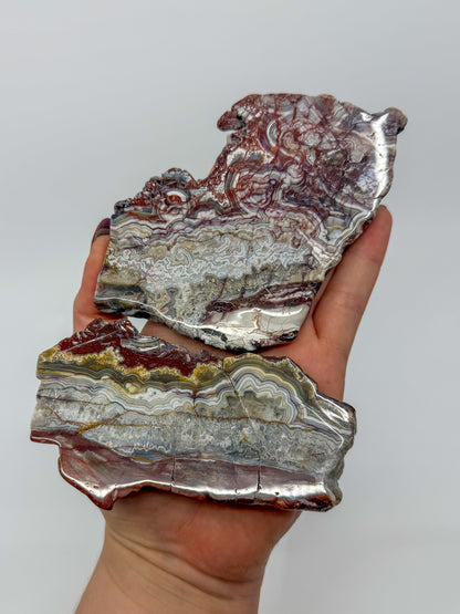 Mexican Lace Agate Slab