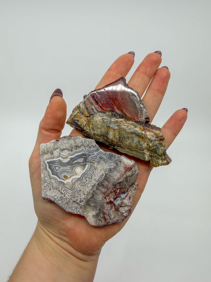 Mexican Lace Agate Slab