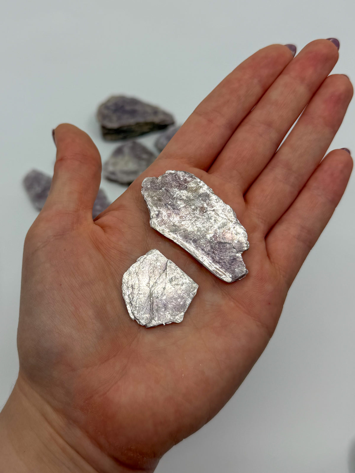 Small Gem Lepedolite Raw