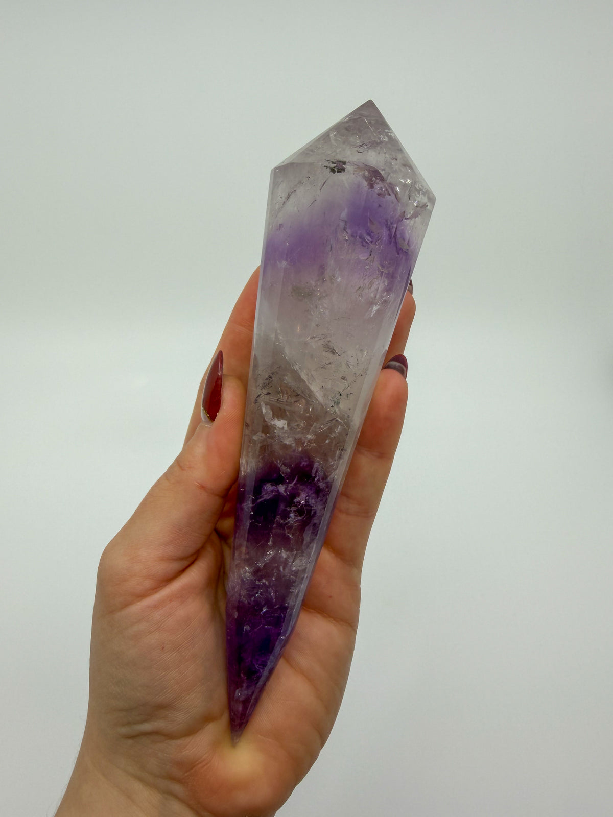 Phantom Amethyst Vogel with Stand -CHOOSE YOUR OWN-