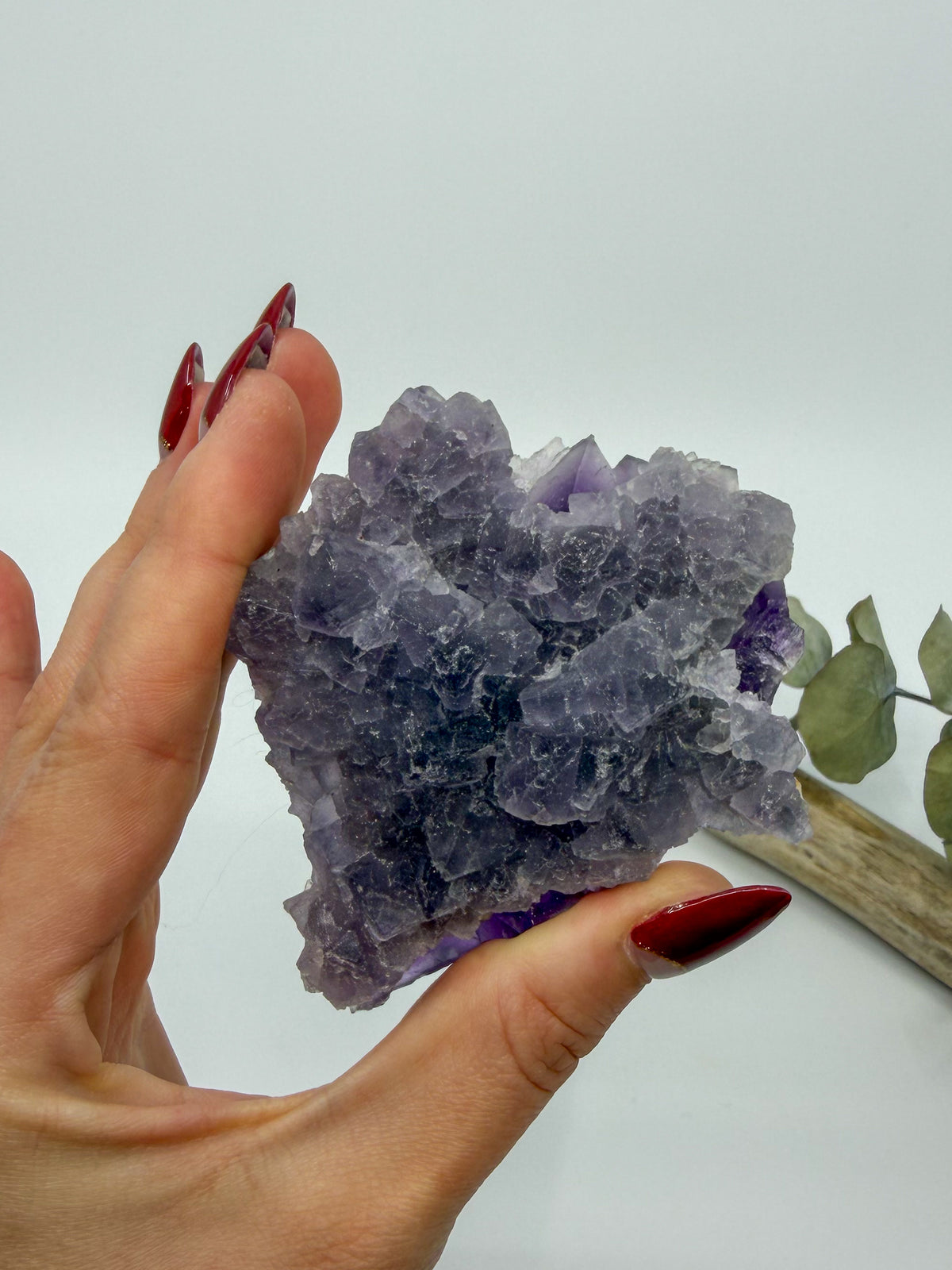 Purple Octahedral Fluorite Specimen -CHOOSE YOUR OWN-