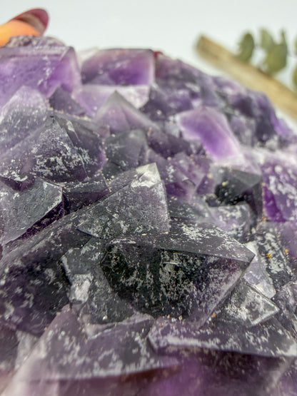 Purple Octahedral Fluorite Specimen -CHOOSE YOUR OWN-