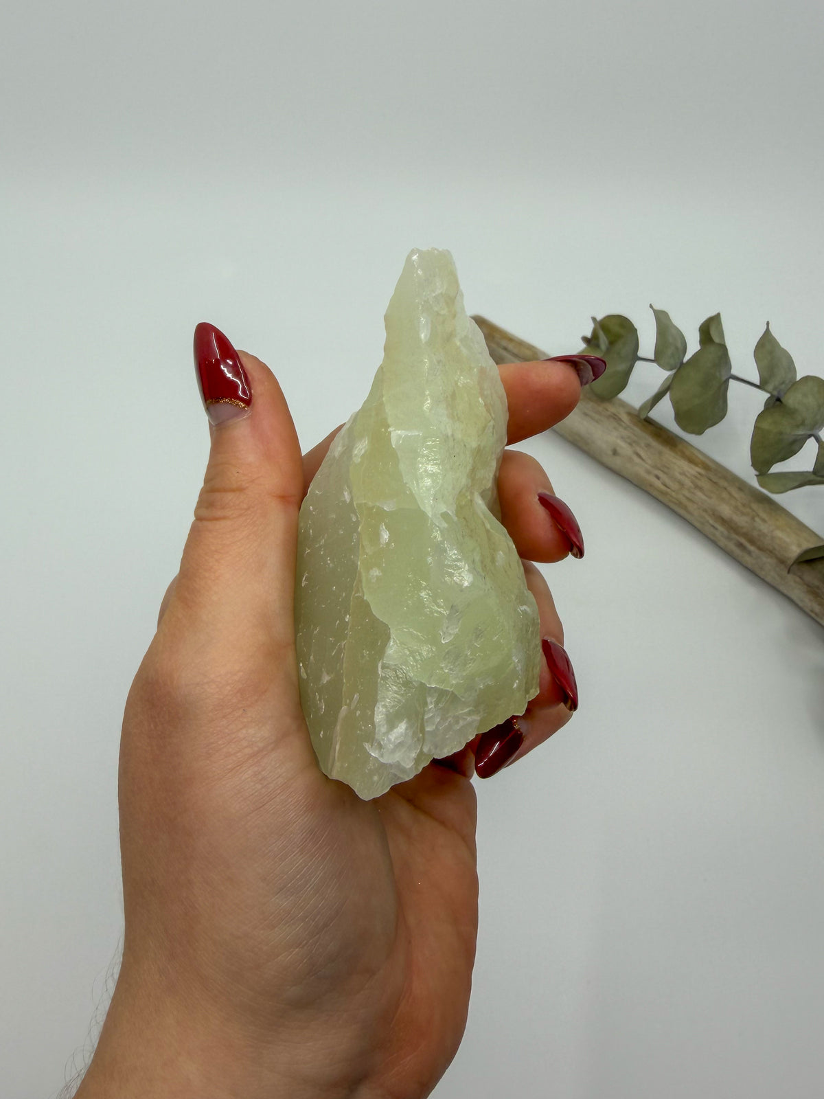 Green Calcite Raw Chunk -EXACT PIECE-