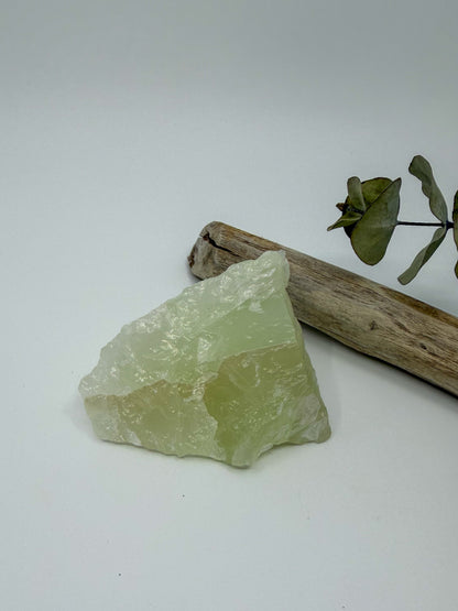 Green Calcite Raw Chunk -EXACT PIECE-