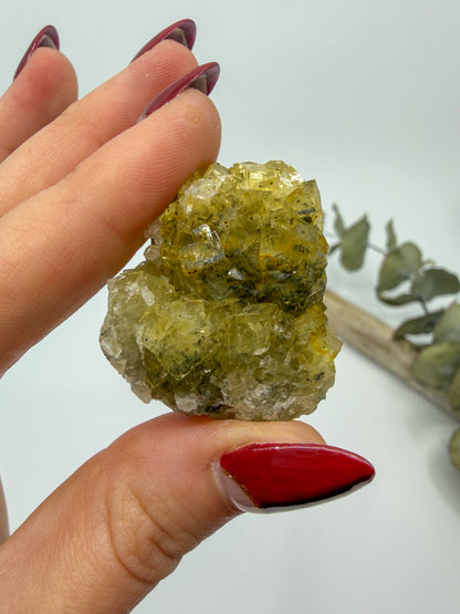 Yellow Fluorite with Dolomite Specimen | Moscona Mine, Asturias Spain -CHOOSE YOUR OWN-
