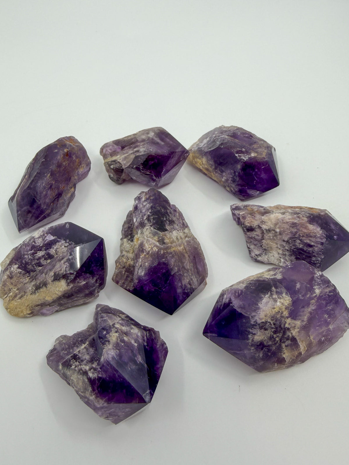 Bahia Amethyst Root Point, Half Polished | Bahia, Brazil