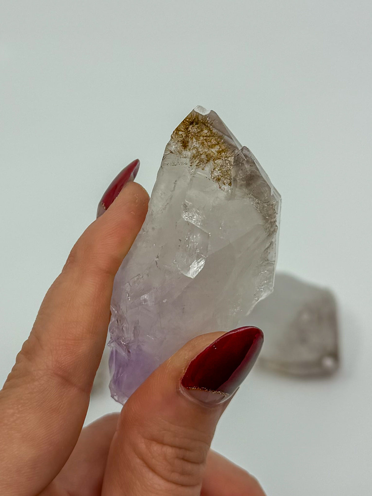 Rutilated Amethyst Symbiosis -CHOOSE YOUR OWN-
