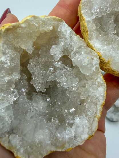Moroccan Quartz Geode Pair