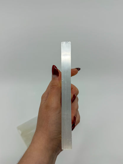 Selenite (Satin Spar) Rectangular Charging Plate