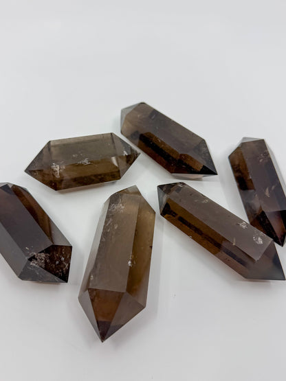 HQ Smokey Quartz Double Terminated Point