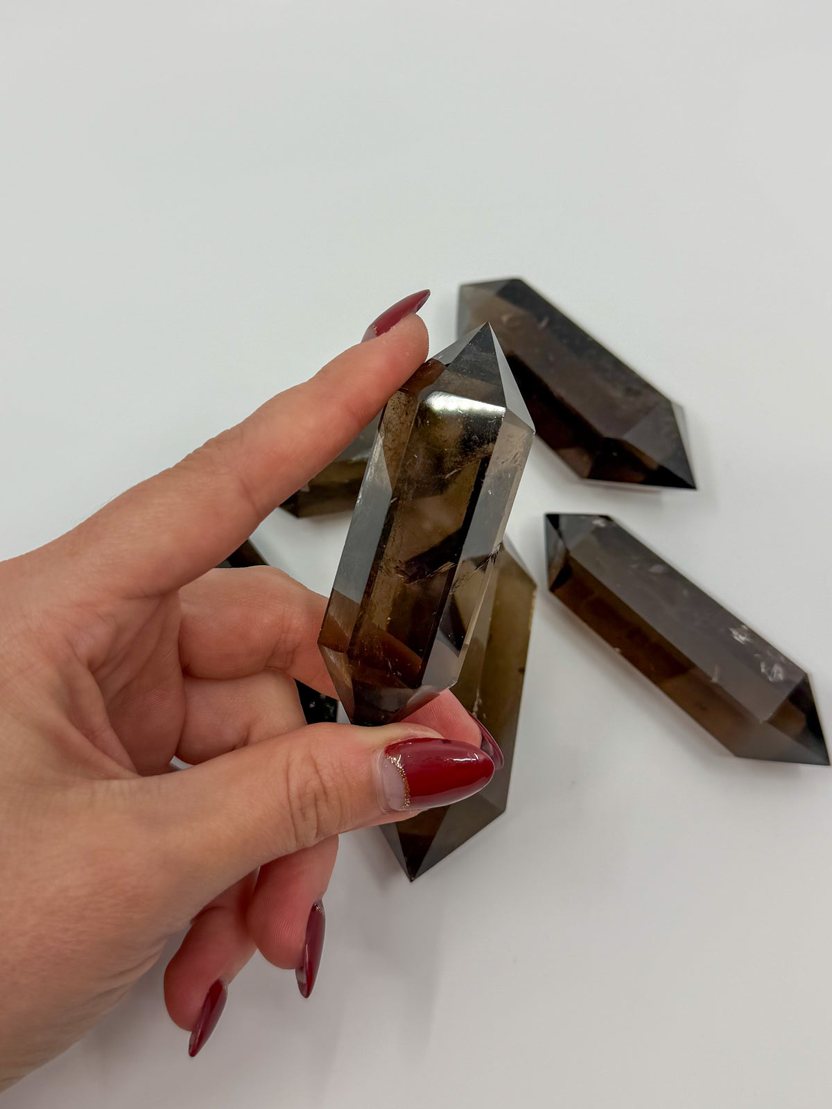 HQ Smokey Quartz Double Terminated Point