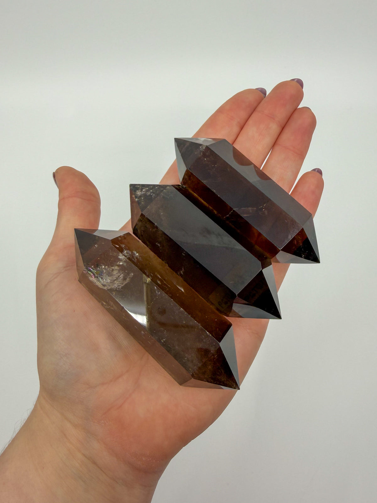 HQ Smokey Quartz Double Terminated Point
