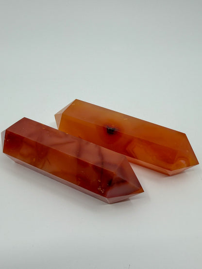 Carnelian Double Terminated Point -CHOOSE YOUR OWN-
