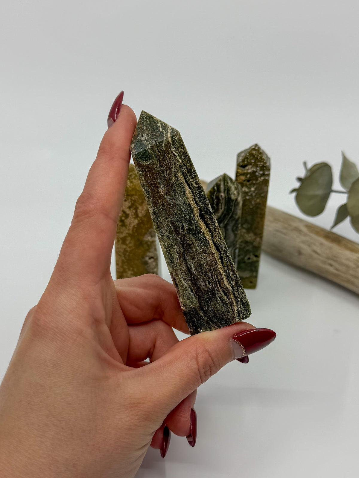 Earthy Ocean Jasper Tower -CHOOSE YOUR OWN-
