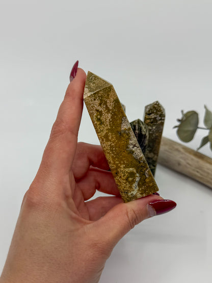 Earthy Ocean Jasper Tower -CHOOSE YOUR OWN-