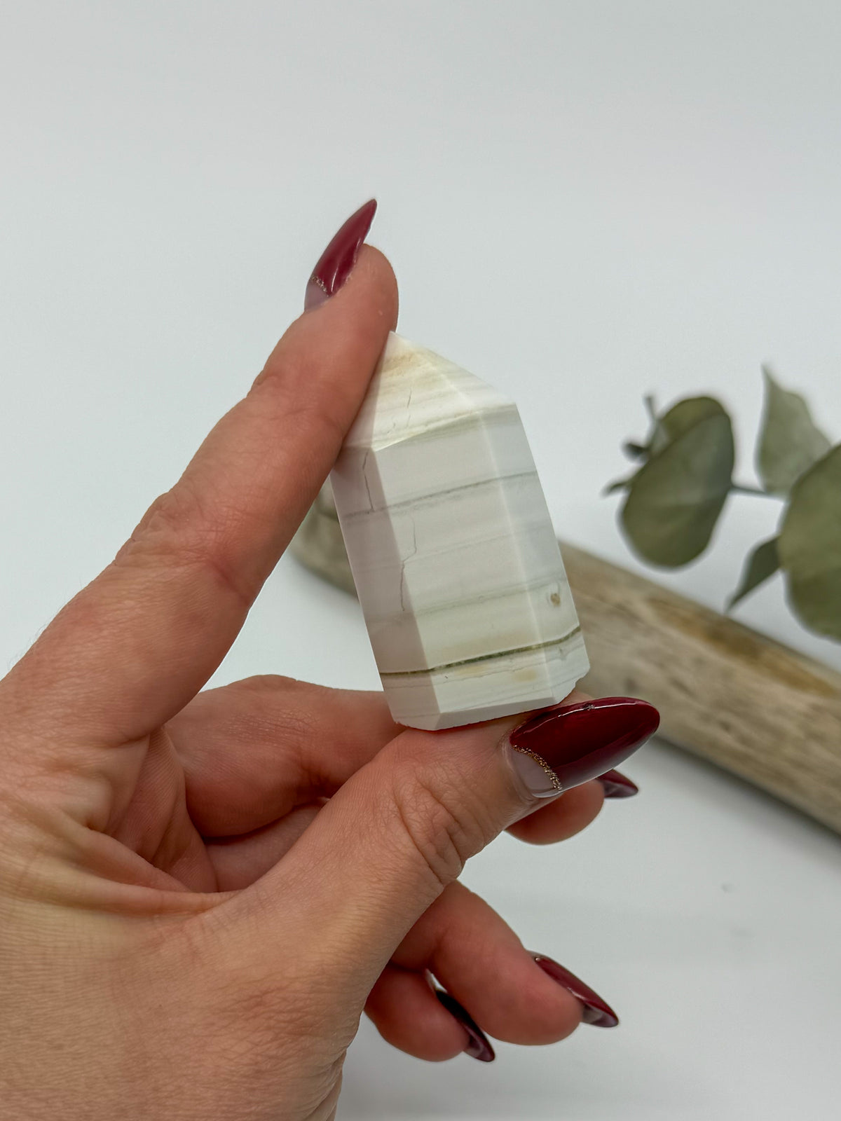 Banded Green Jasper Tower -CHOOSE YOUR OWN-