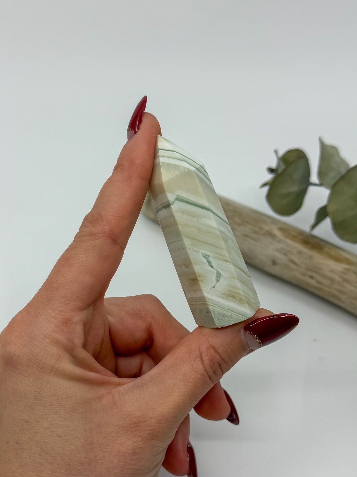 Banded Green Jasper Tower -CHOOSE YOUR OWN-