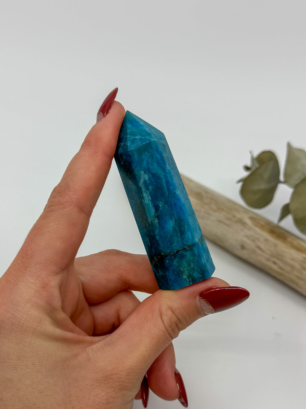 Blue Apatite Tower -EXACT PIECE-