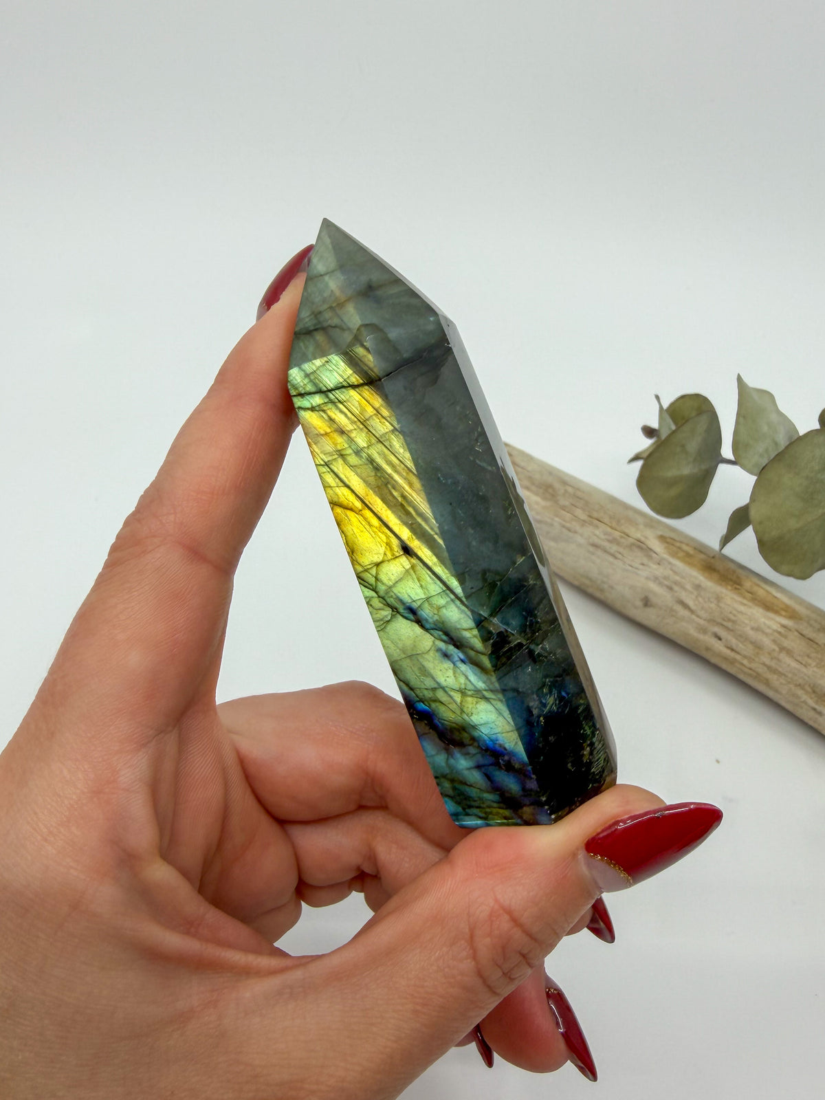 HQ High Flash Labradorite Tower -EXACT PIECE-